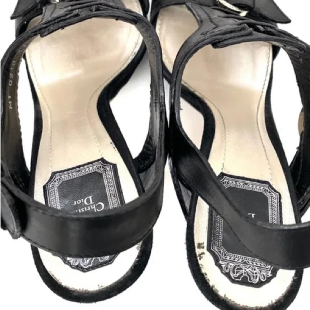 Dior bondage Black High Heel Sandals - Picture 5 of 8